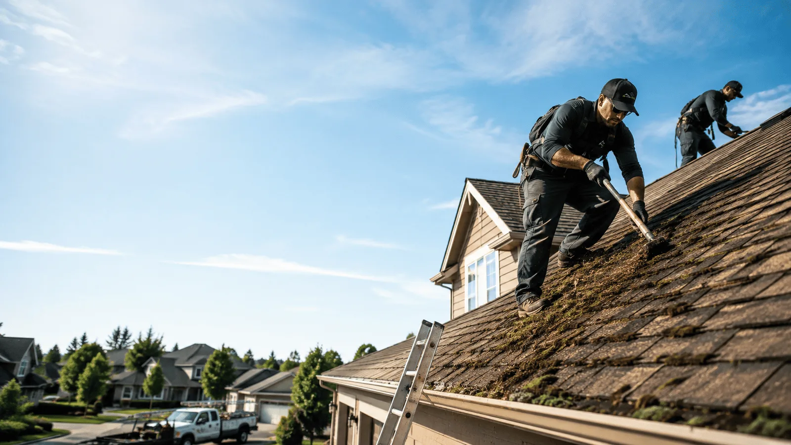Roof Moss Removal in Forks, WA near me
